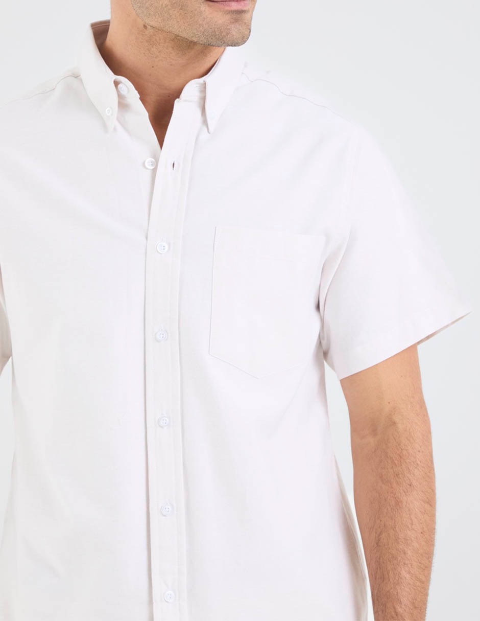 Camisa casual regent street manga corta para hombre