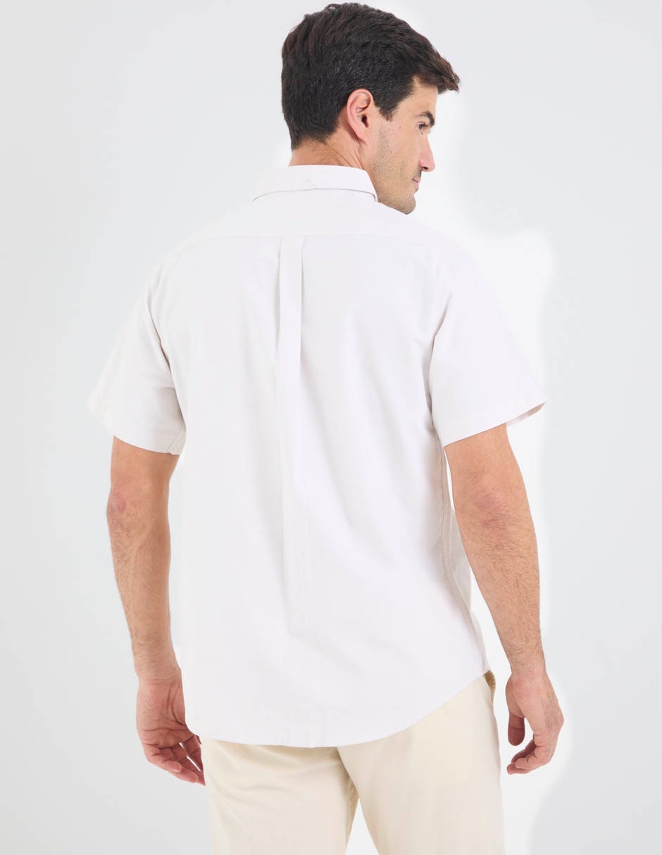 Camisa casual regent street manga corta para hombre