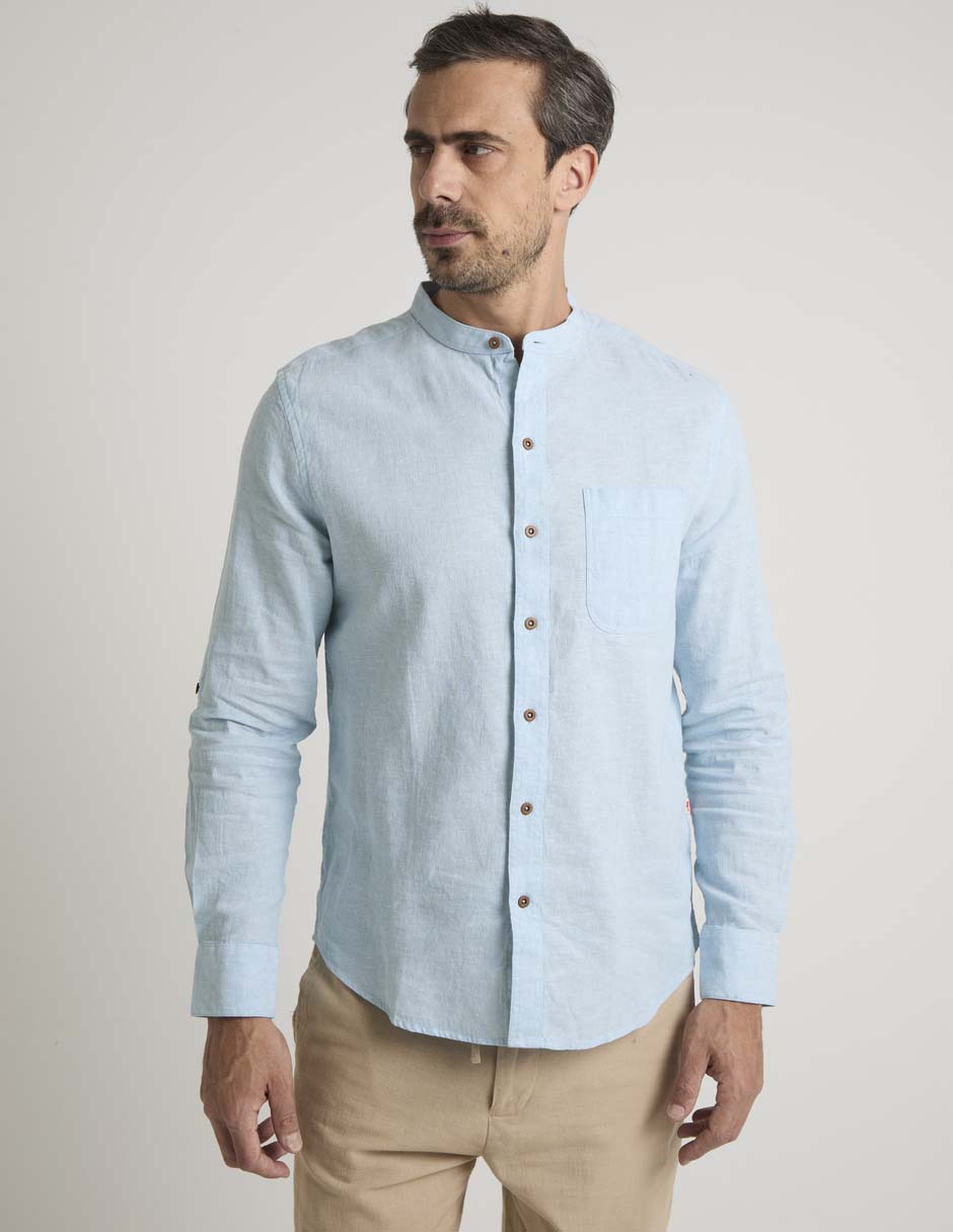 Camisa casual manga corta para hombre 2