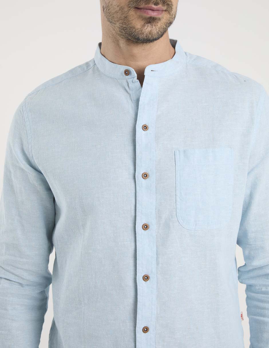 Camisa casual manga corta para hombre 5