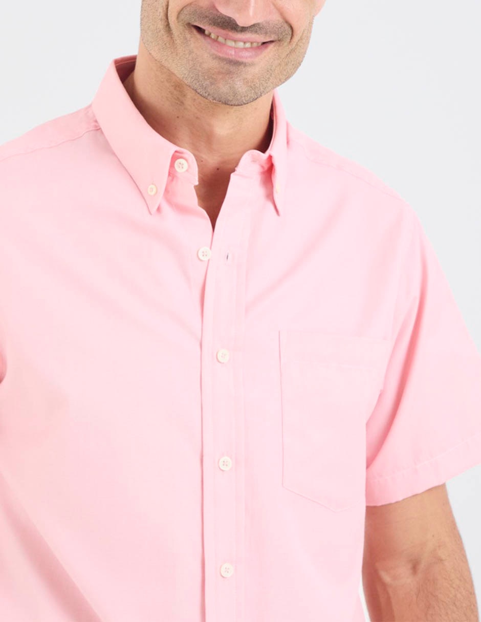 Camisa casual regent street manga corta para hombre