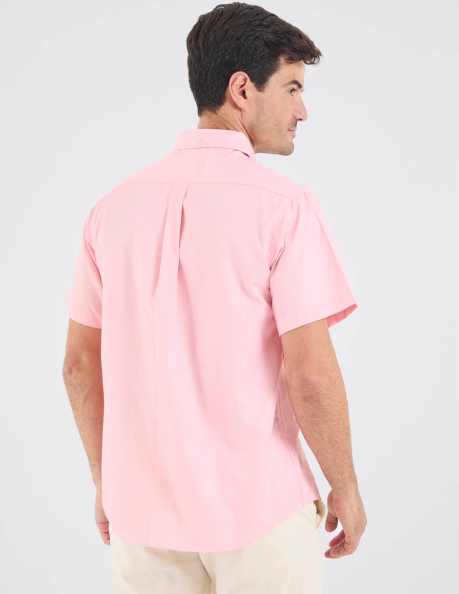 Camisa casual regent street manga corta para hombre