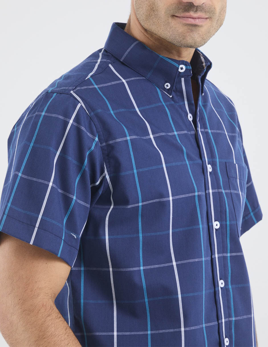 Camisa casual manga corta para hombre 2