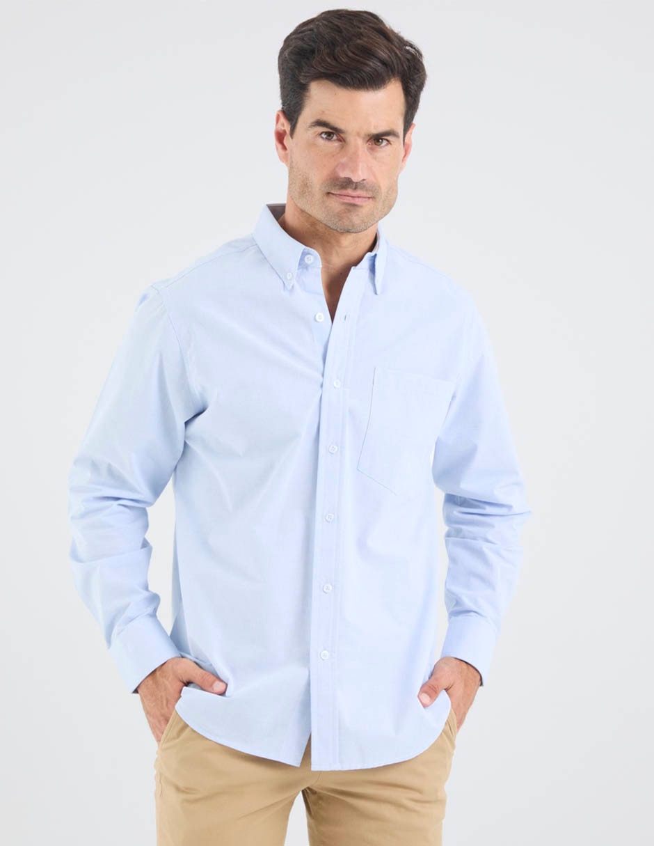 Camisa casual manga larga para hombre Camisa casual manga larga para hombre