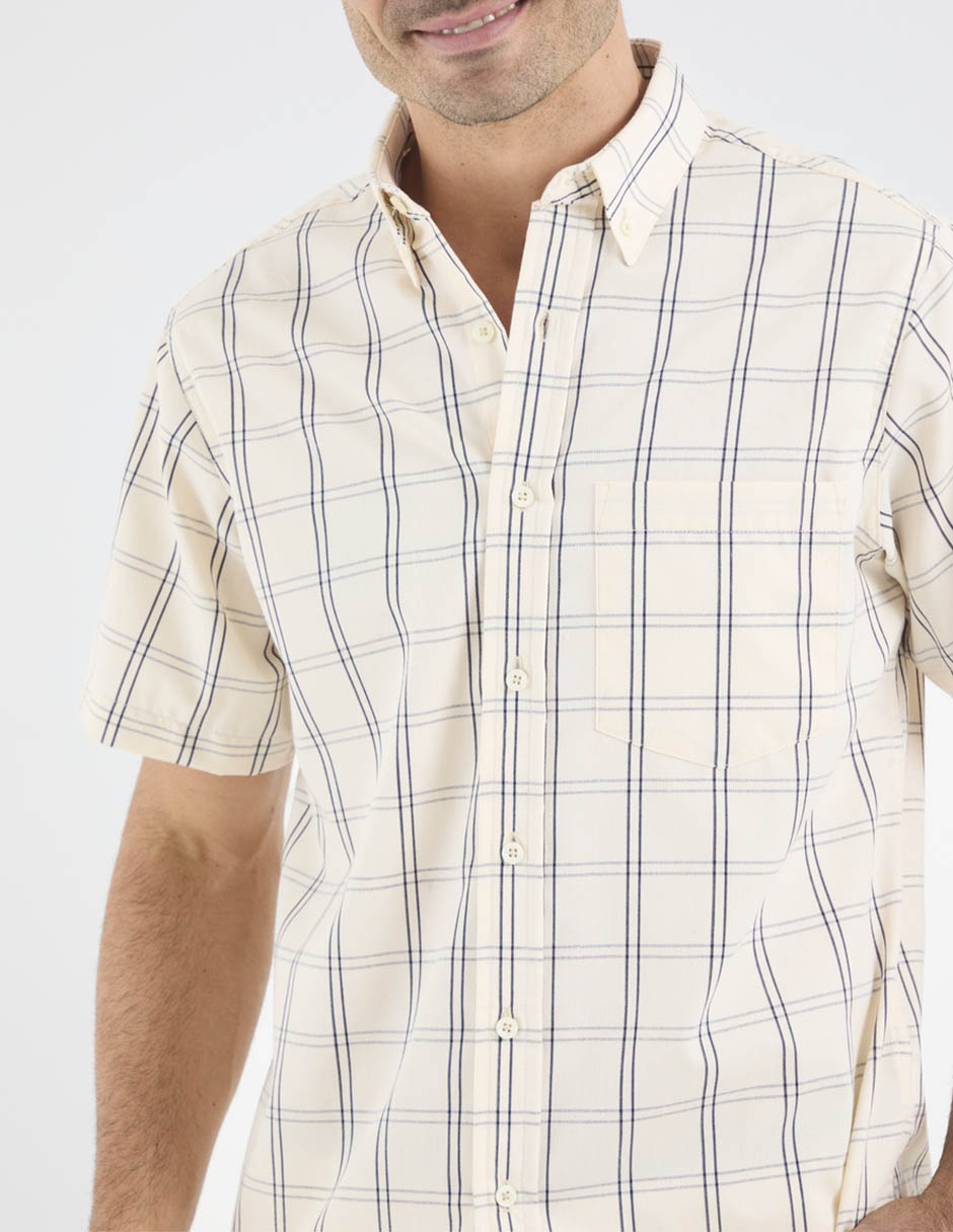 Camisa casual manga corta para hombre 2