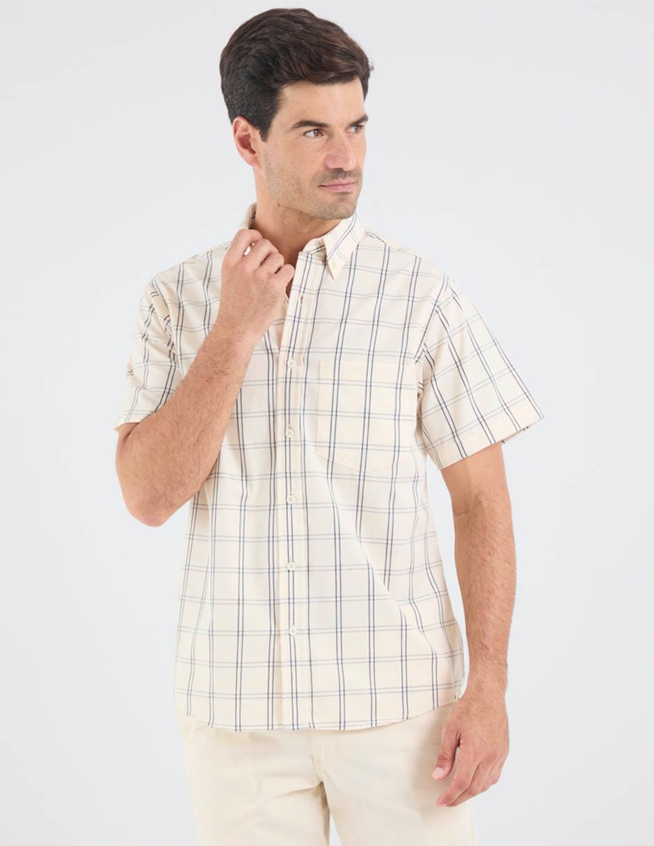 Camisa casual manga corta para hombre 3