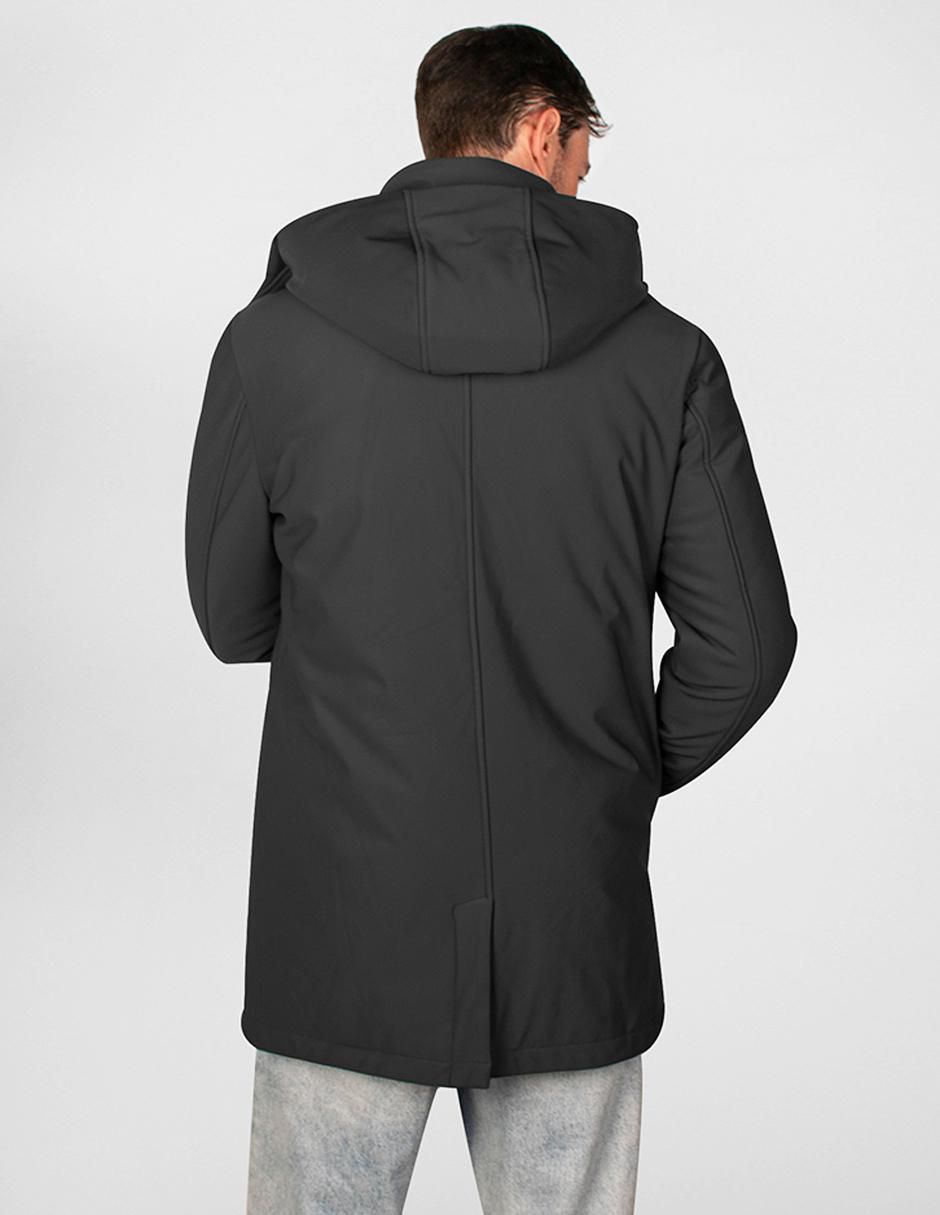 Chamarra parka capitonada para hombre 3