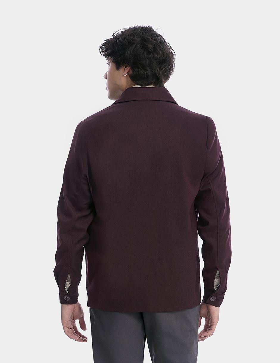 Camisa casual manga larga para hombre 4