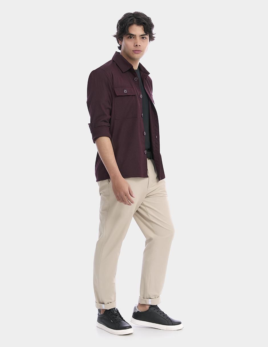 Pantalón business casual slim para hombre 7