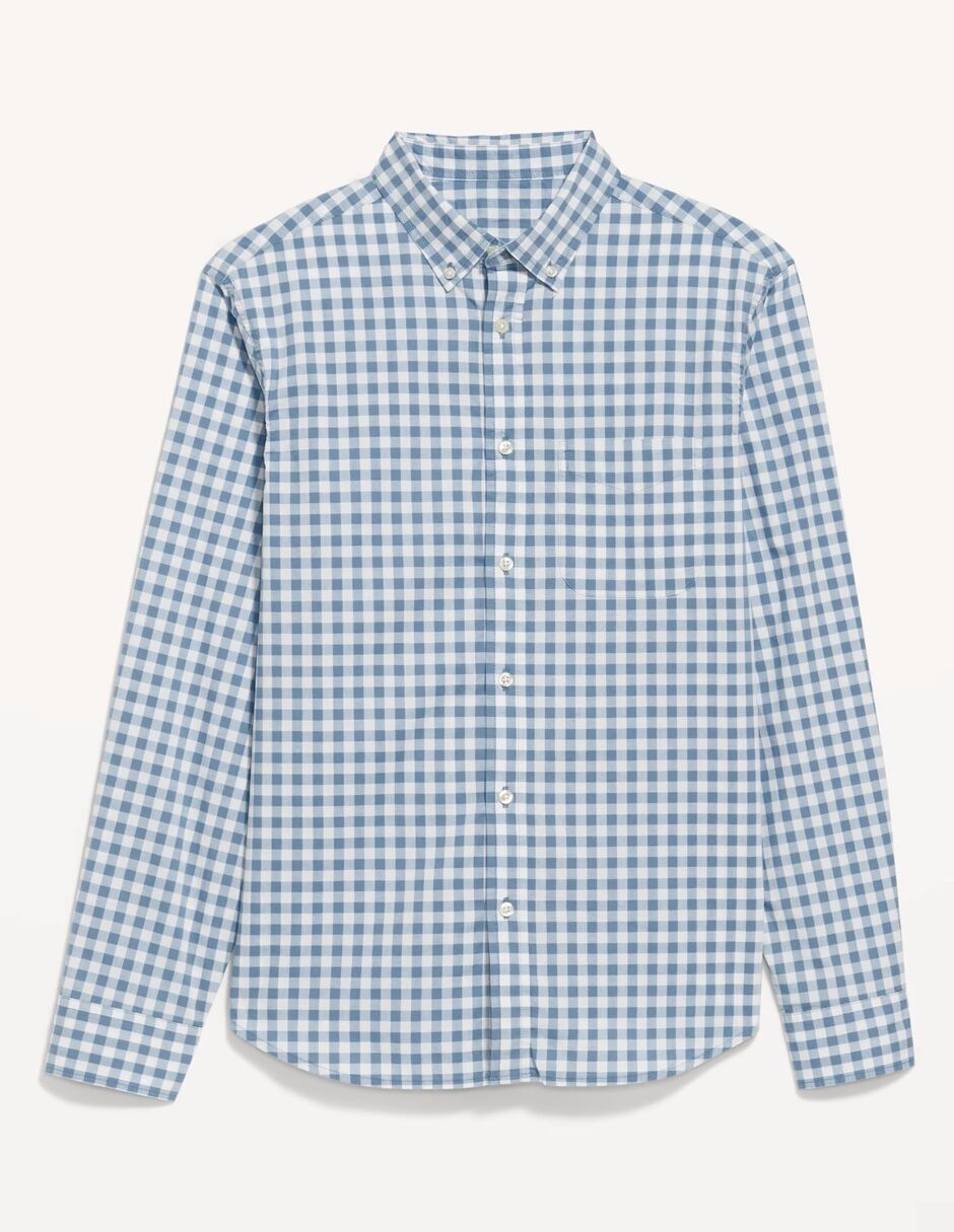 Camisa de algodón manga larga para hombre 2