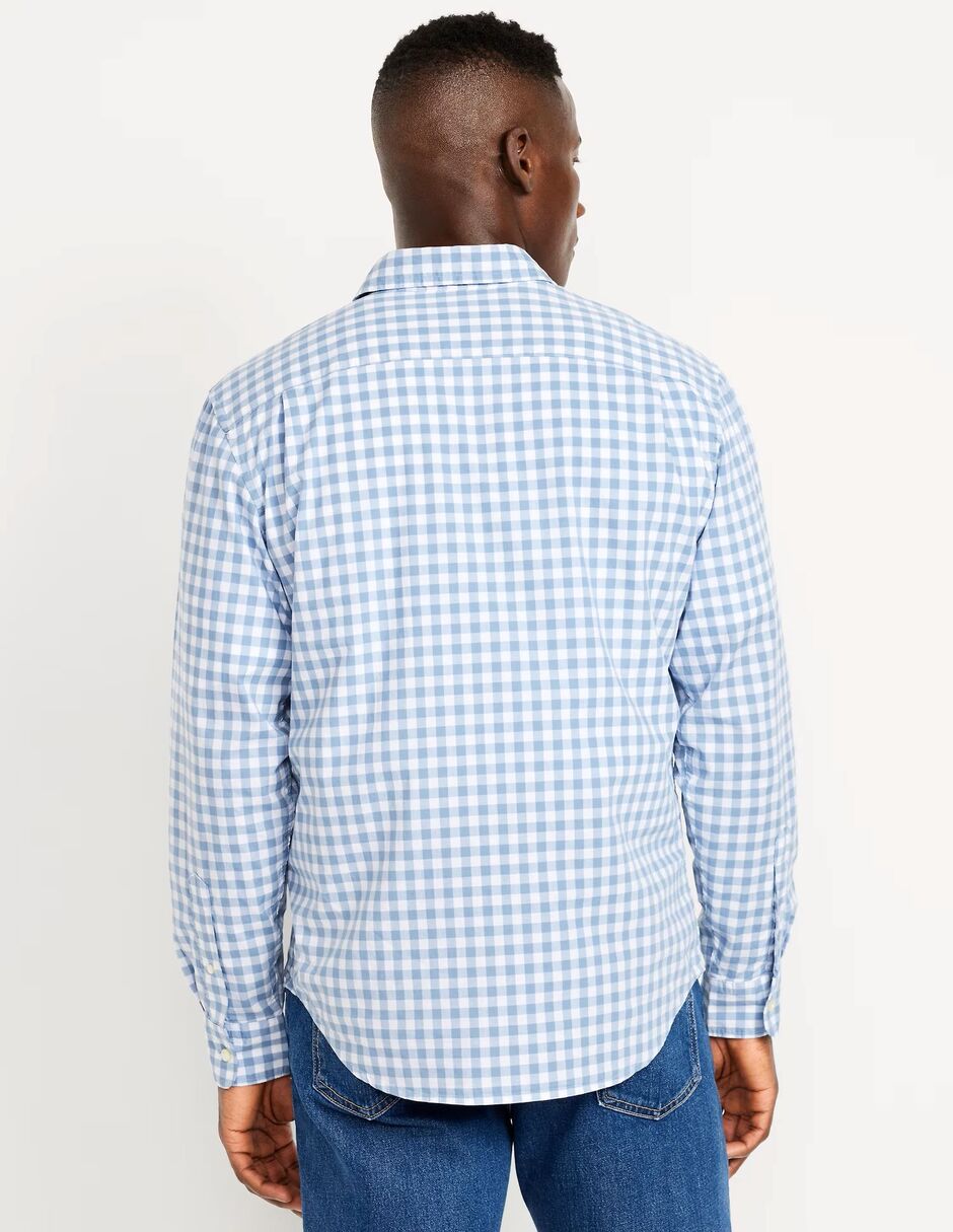Camisa de algodón manga larga para hombre 3