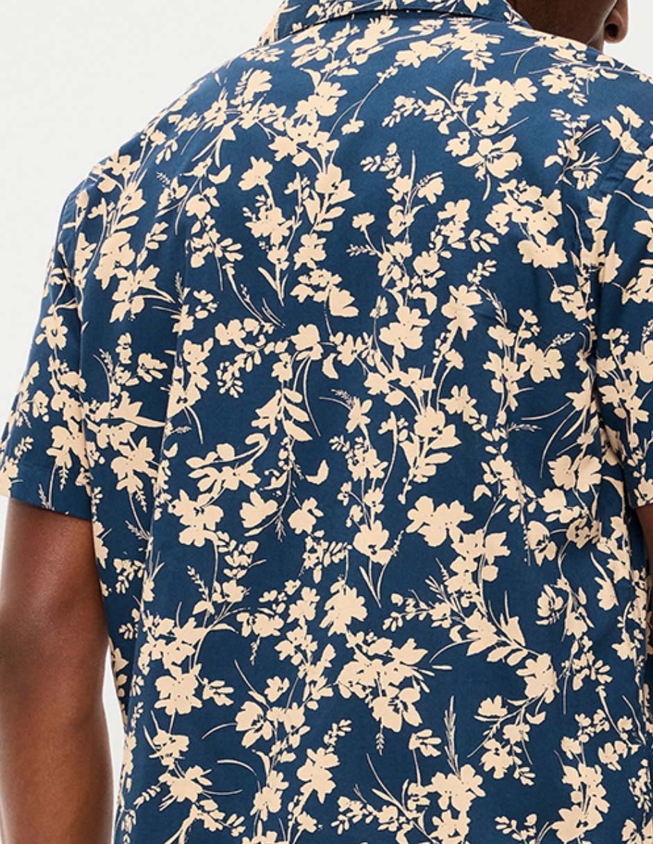 Camisa de algodón manga corta para hombre 3