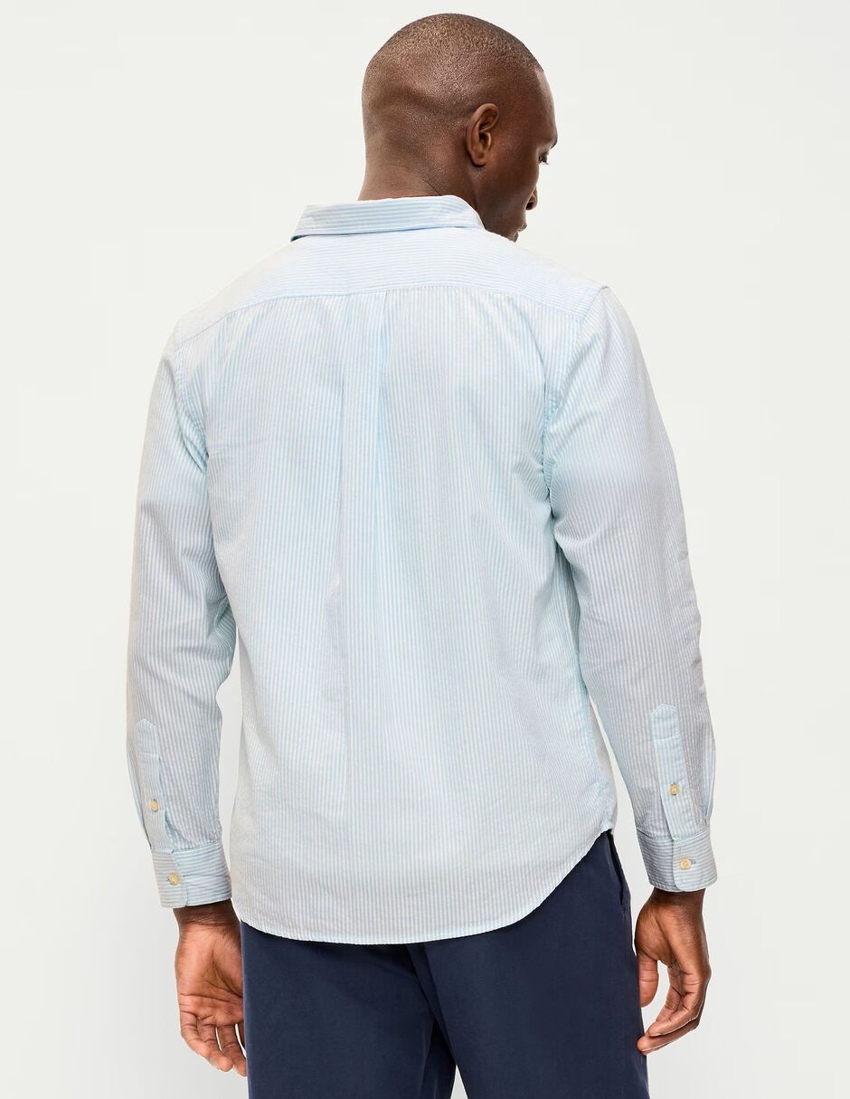 Camisa de algodón manga larga para hombre 2