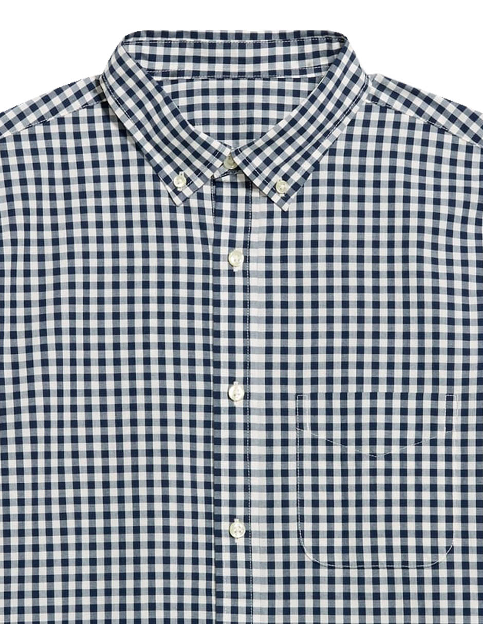 Camisa de algodón manga larga para hombre 2