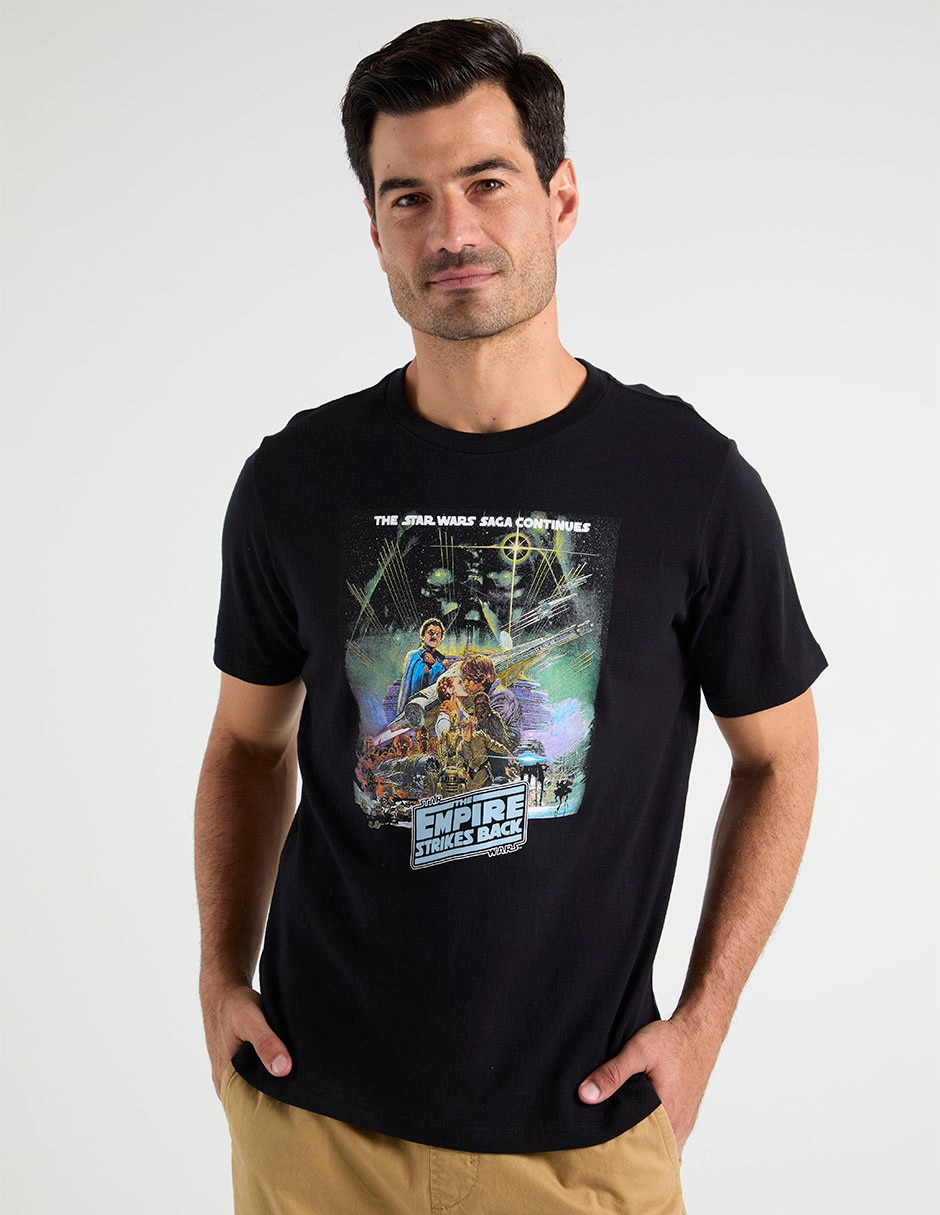 Playera Star Wars cuello redondo para hombre