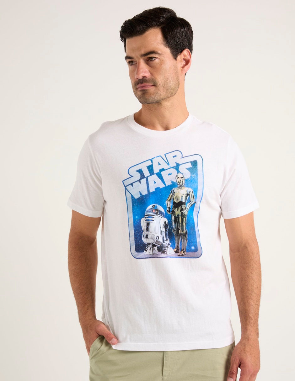 Playera Star Wars cuello redondo para hombre 2