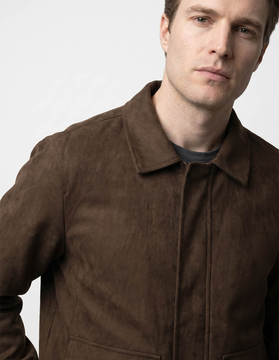 Chamarra harrington Jbe con bolsillos para hombre