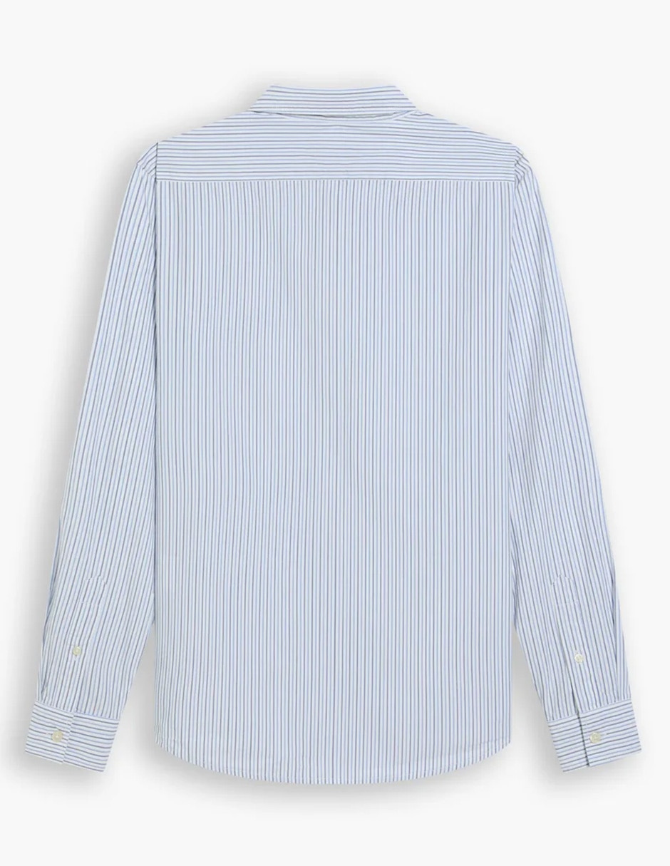 Camisa casual Dockers de algodón manga larga para hombre