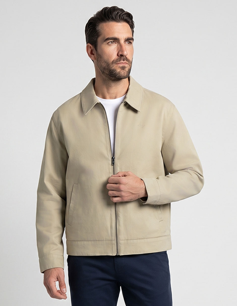 "chamarra" casual dockers no "de" algodón sin diseño "para hombre"
