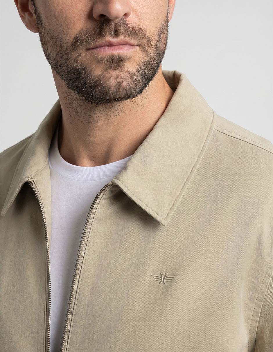 "chamarra" casual dockers no "de" algodón sin diseño "para hombre"