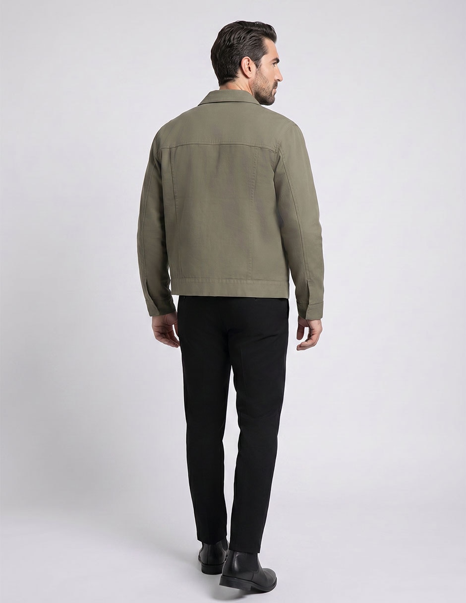 "chamarra" casual dockers no "de" algodón sin diseño "para hombre"