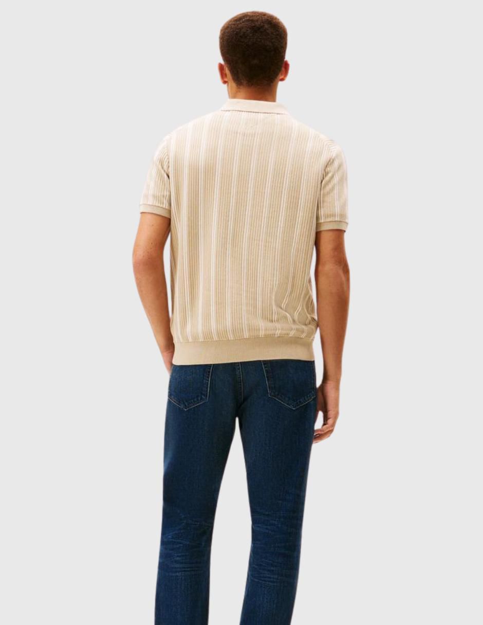 Suéter cuello V para hombre 4