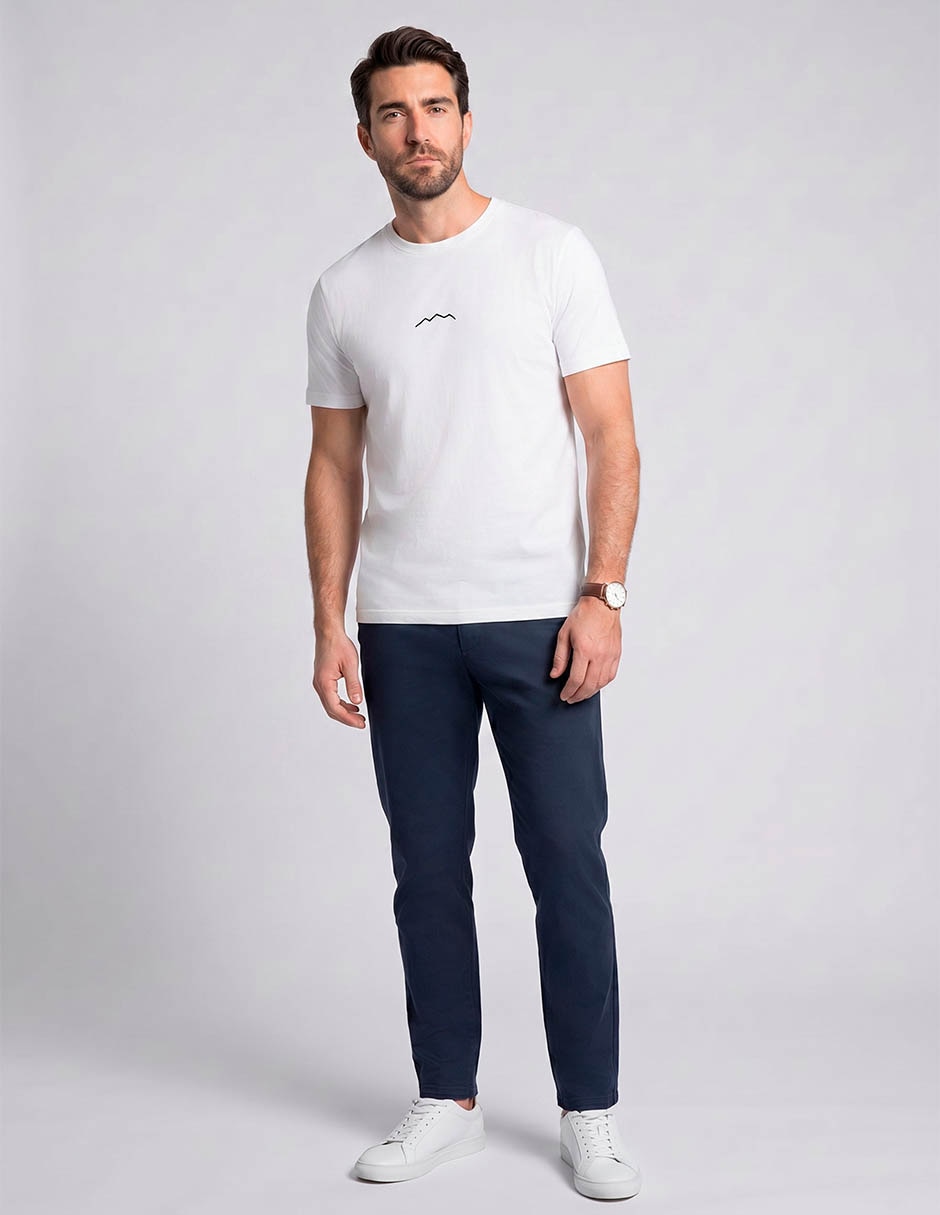 Playera cuello redondo para hombre