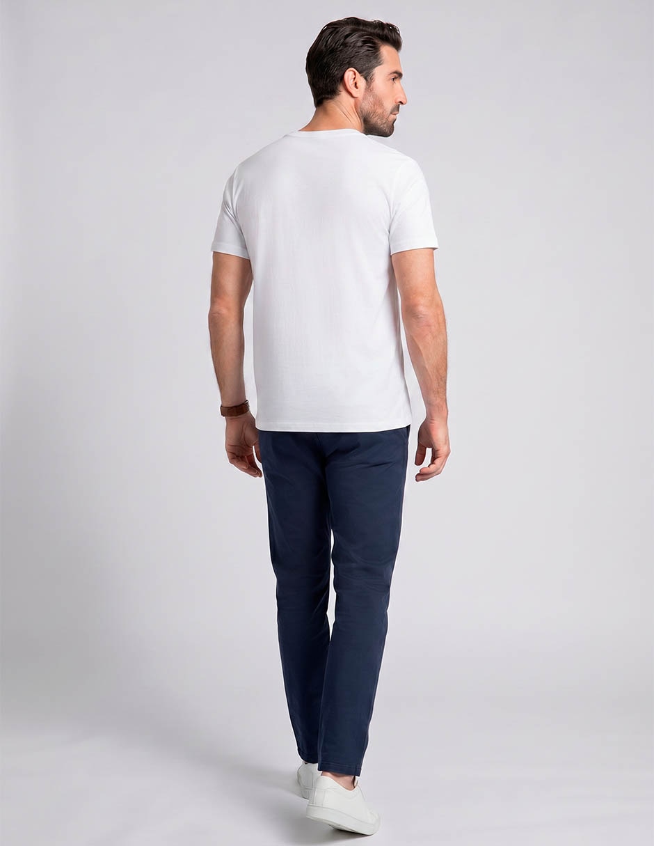 Playera cuello redondo para hombre 2