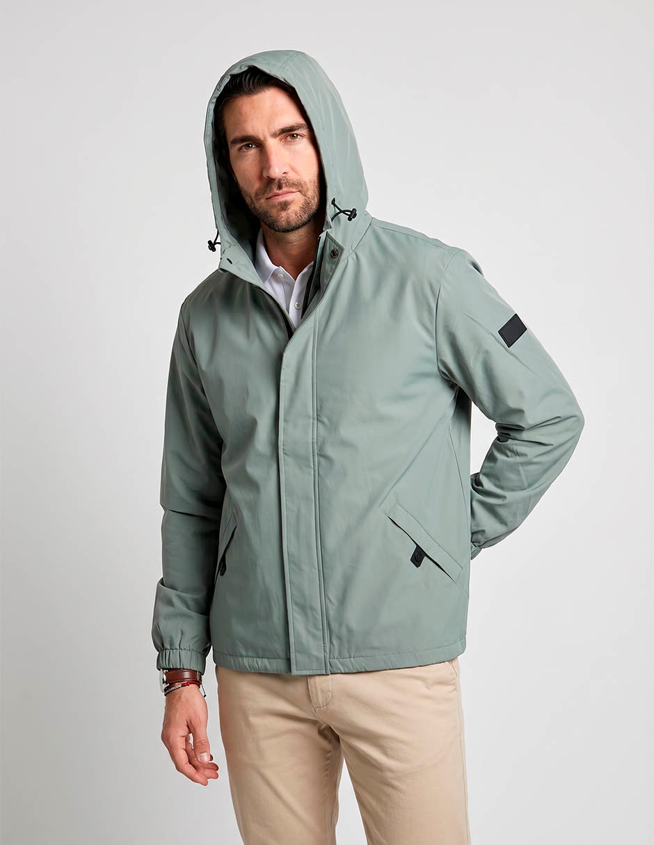 Chamarra Polo Sur con capucha para hombre