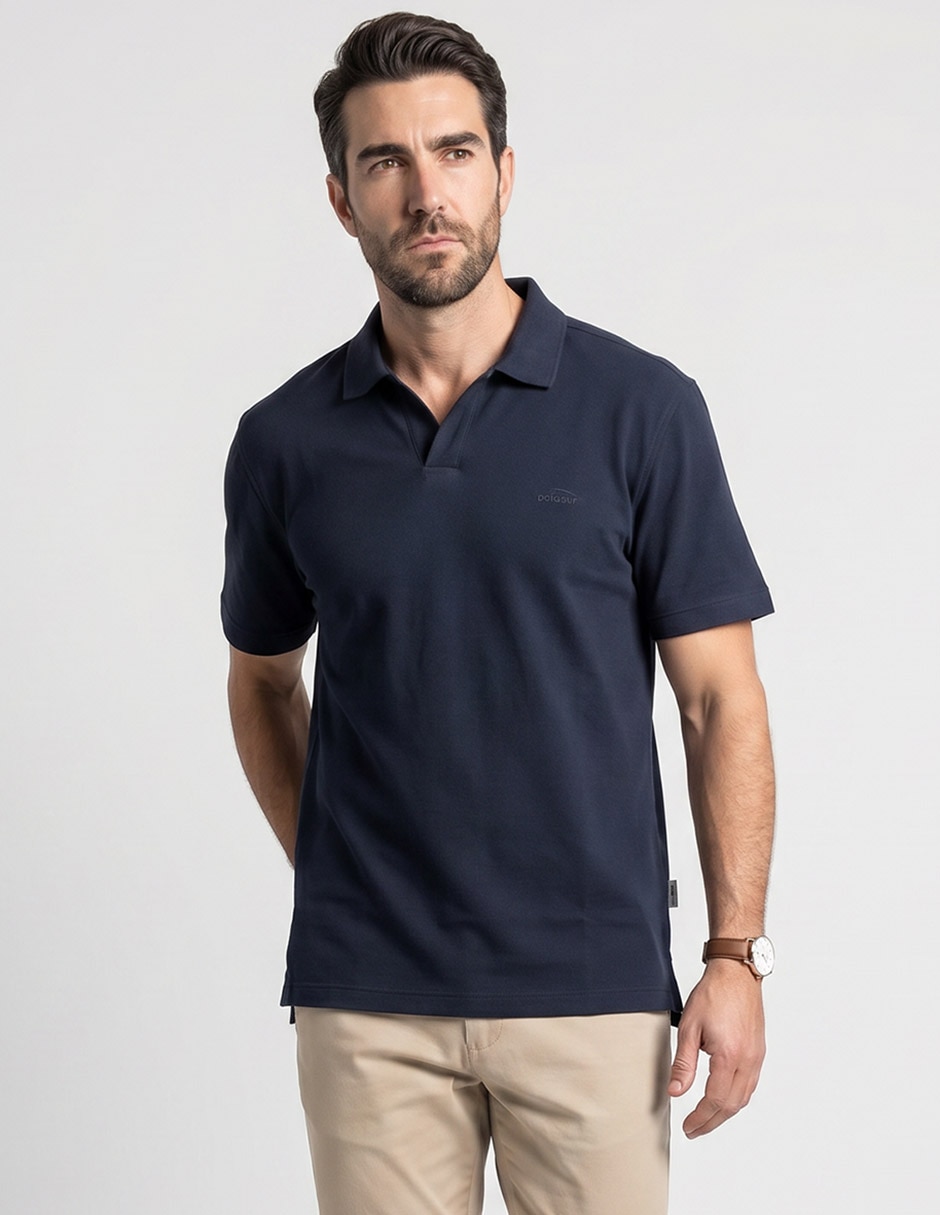 Playera tipo polo para hombre