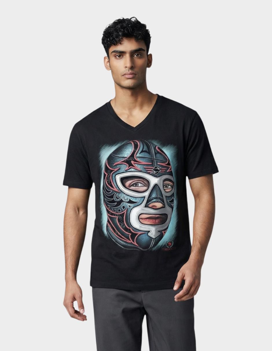 Playera cuello V para hombre