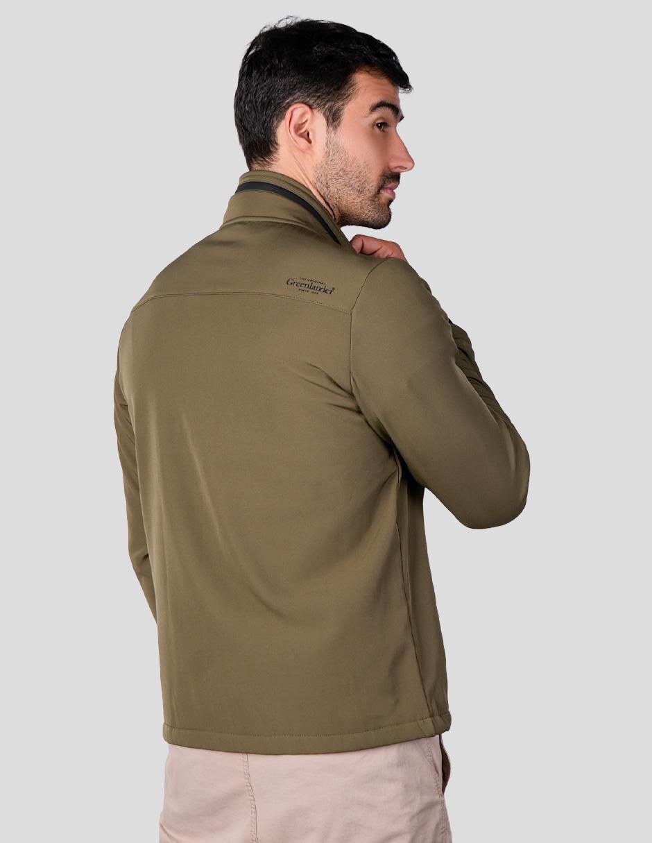 Chamarra casual impermeable capucha desmontable para hombre 2