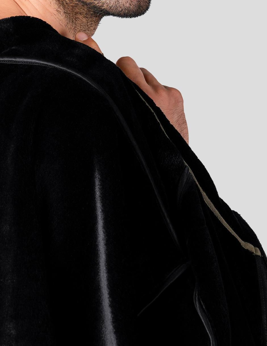 Chamarra casual impermeable capucha desmontable para hombre 6