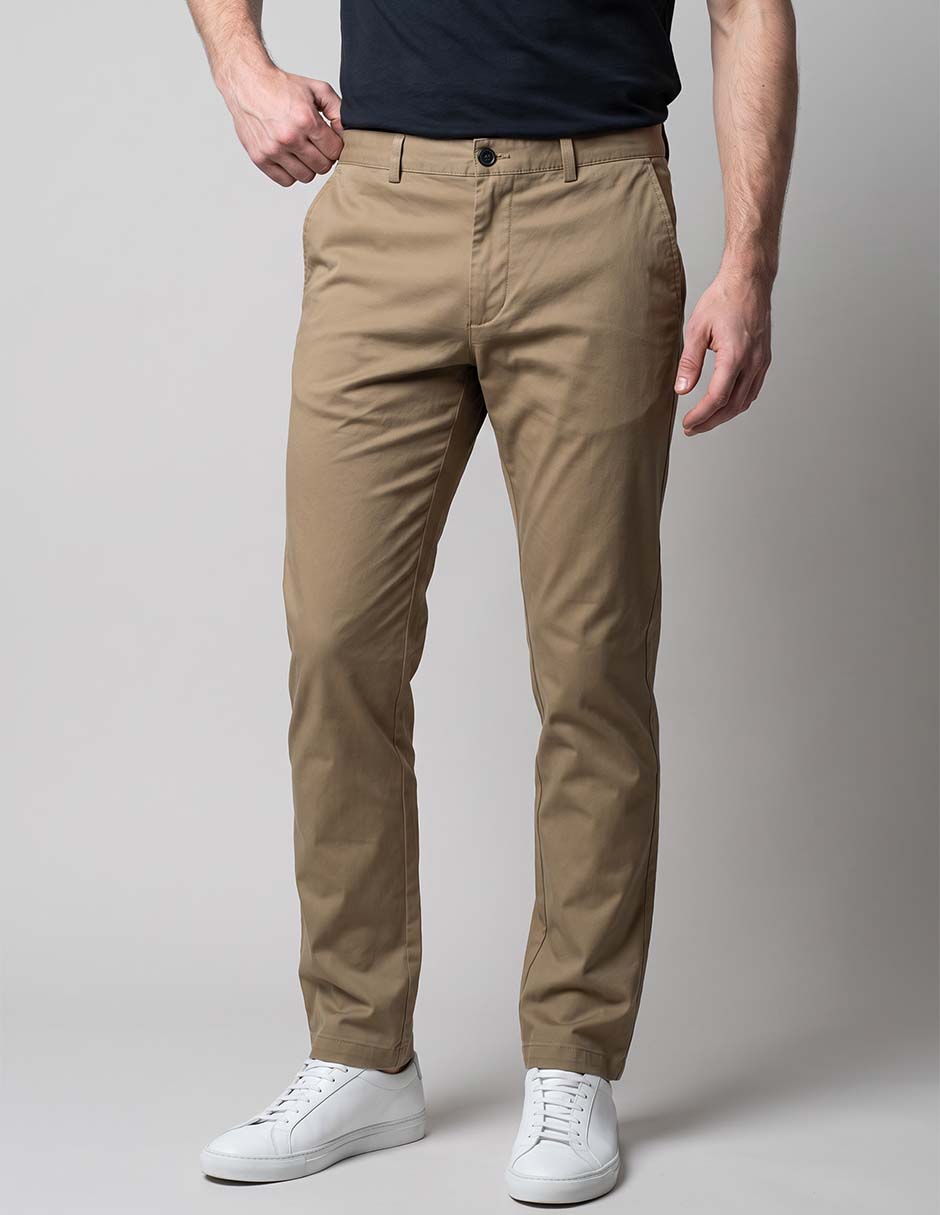 Pantalón slim de algodón para hombre Pantalón slim de algodón para hombre