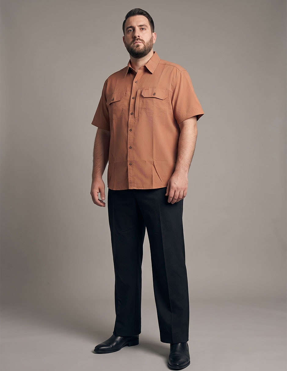 Camisa casual Eddie Bauer manga corta para hombre