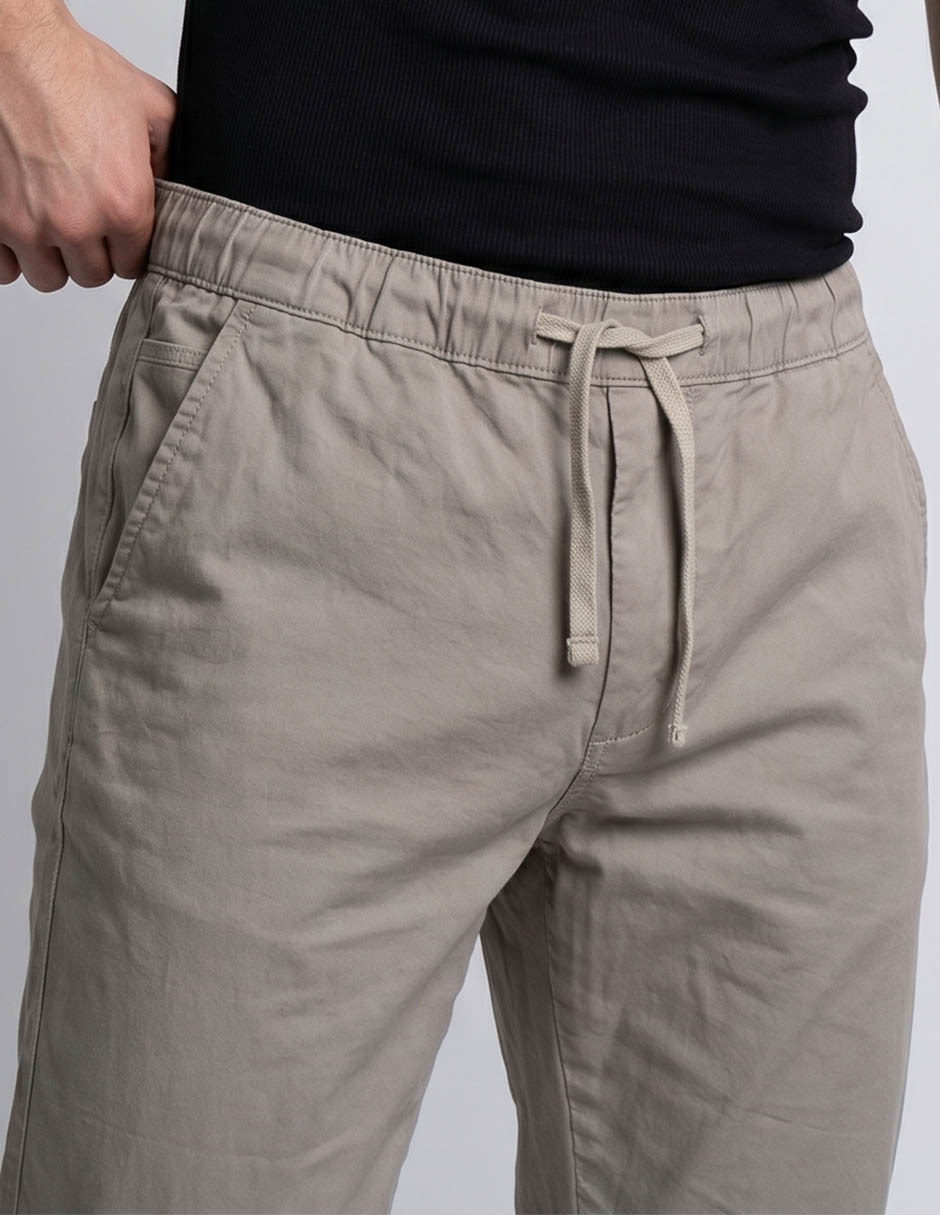 Pantalón jogger straight de algodón para hombre 3