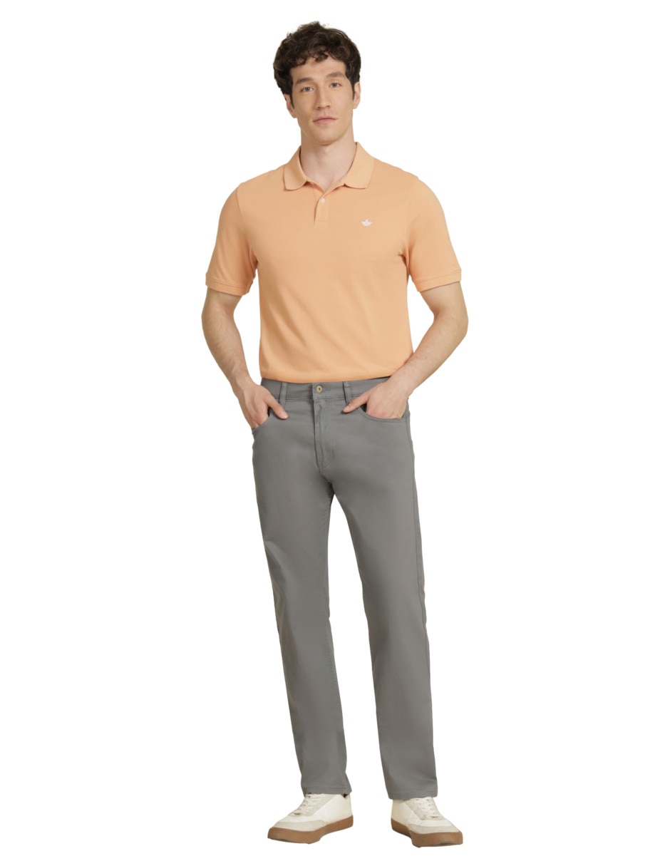 Pantalón casual straight para hombre 5
