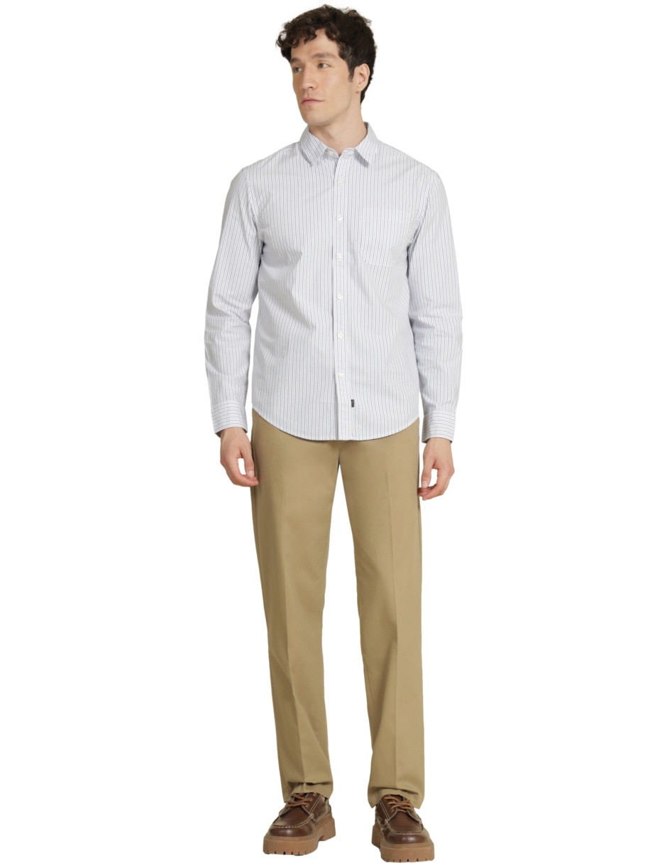 Pantalón casual straight para hombre