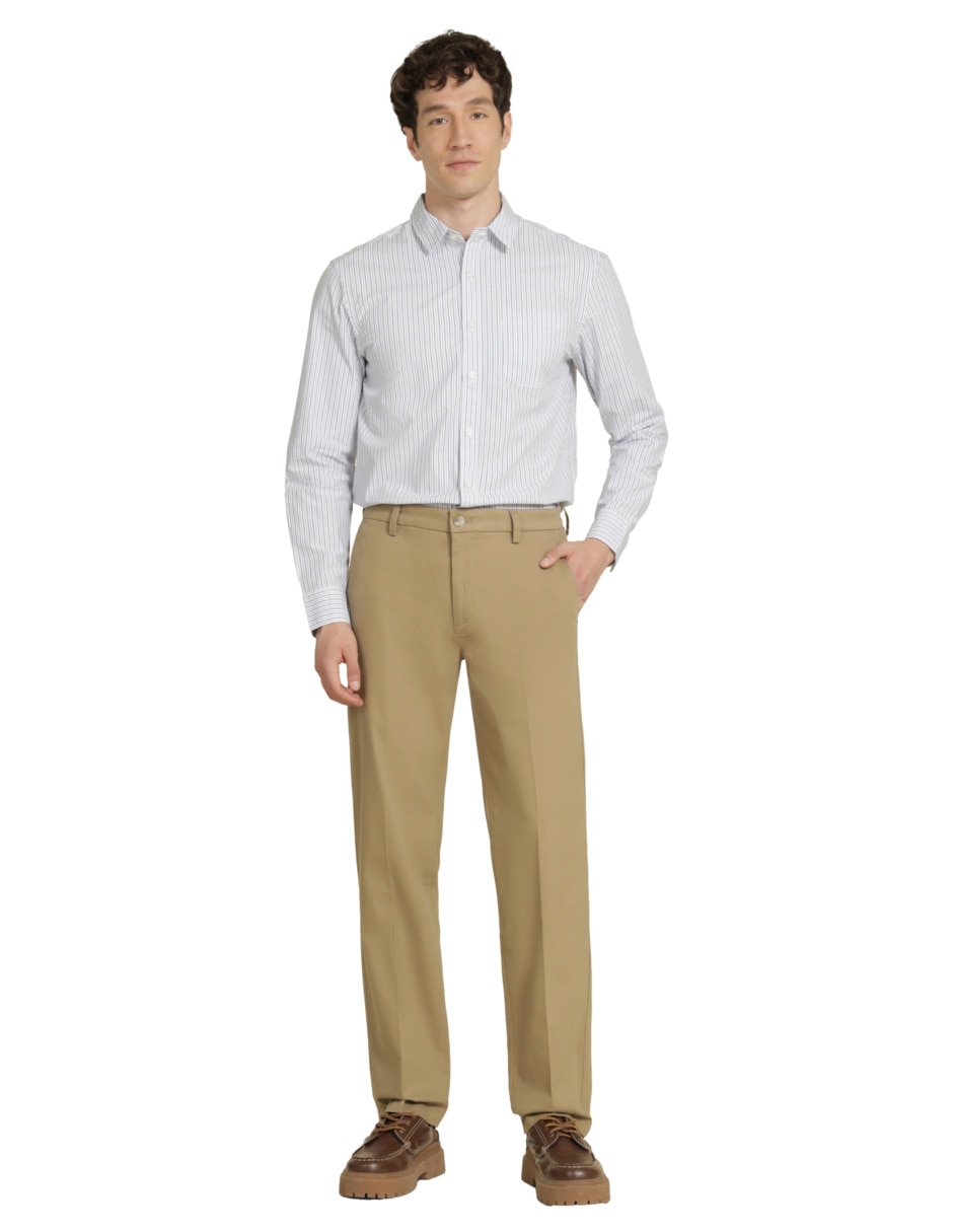 Pantalón casual straight para hombre 5