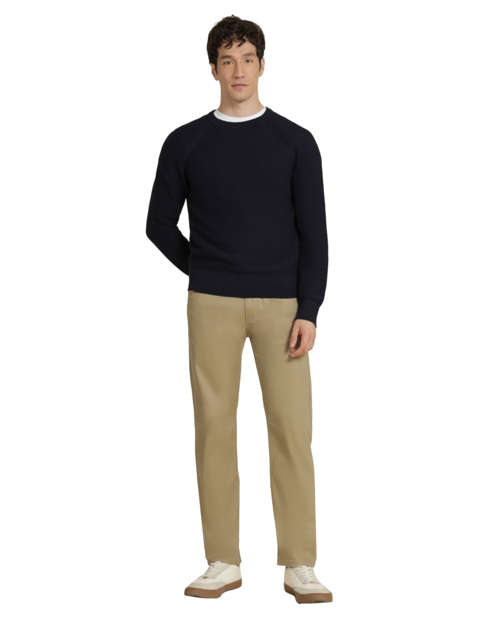 Pantalón casual straight para hombre