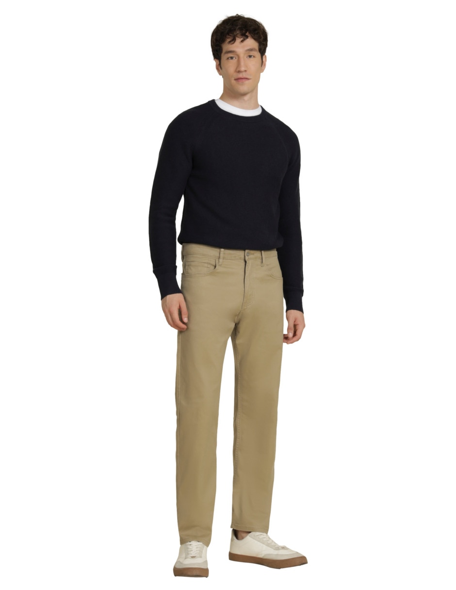 Pantalón casual straight para hombre 5