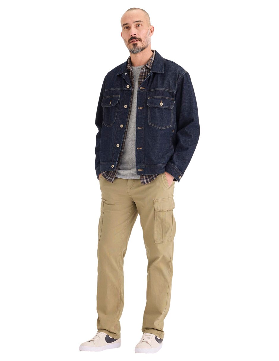 Pantalón Casual Regular Regular de Algodón para hombre