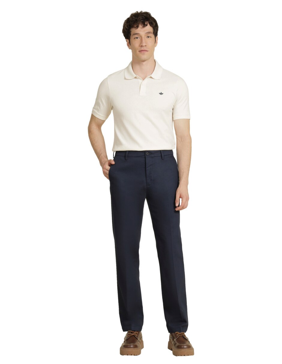 Pantalón Casual Regular Straight de Algodón para hombre 2