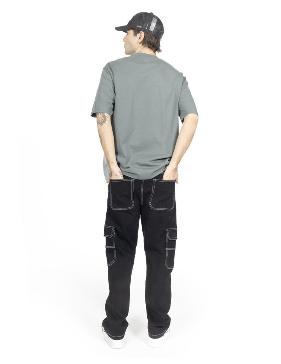 Jeans cargo baggy para hombre 5