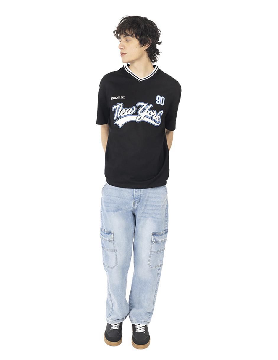 Jeans cargo baggy para hombre 3