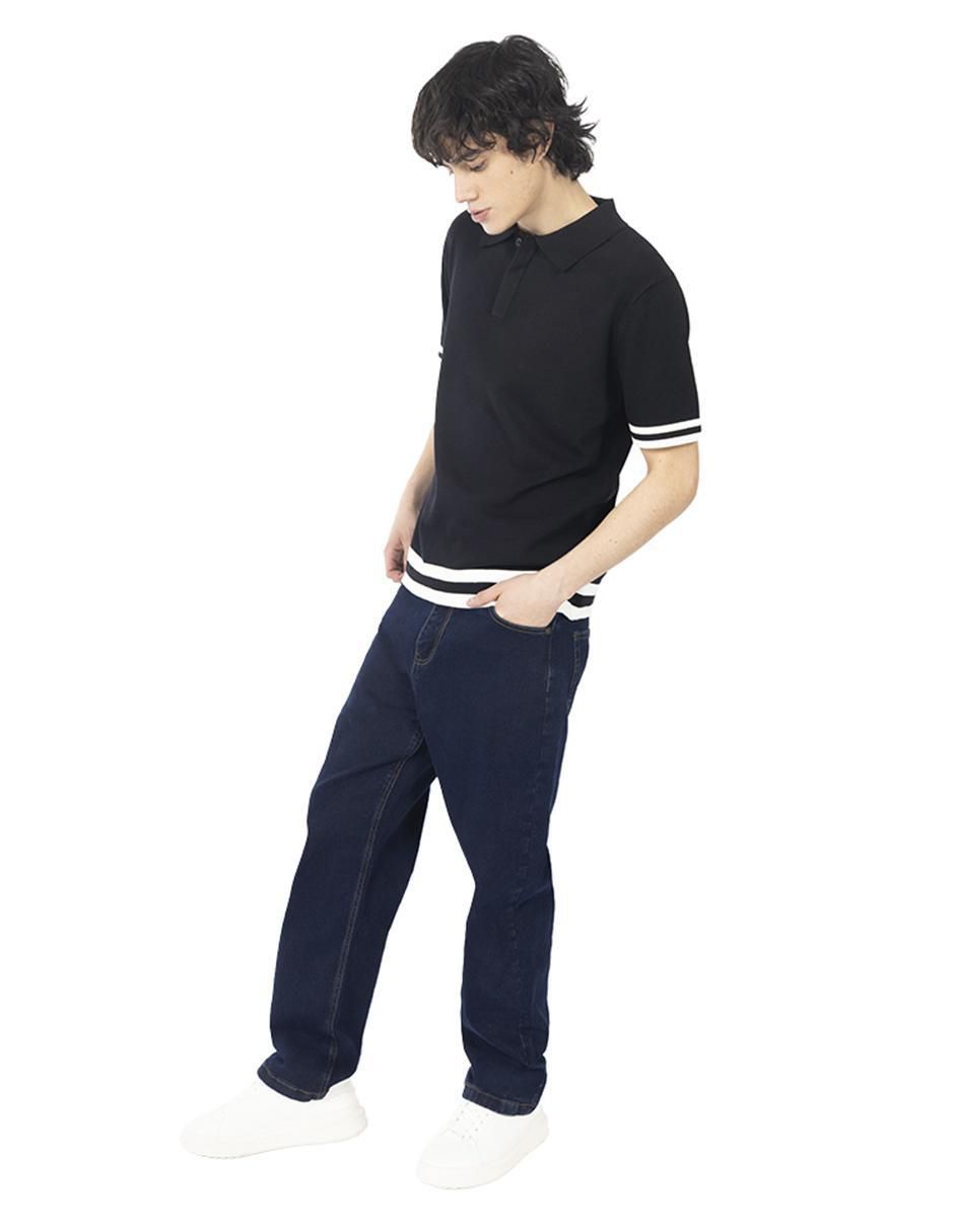Jeans cargo baggy para hombre 2