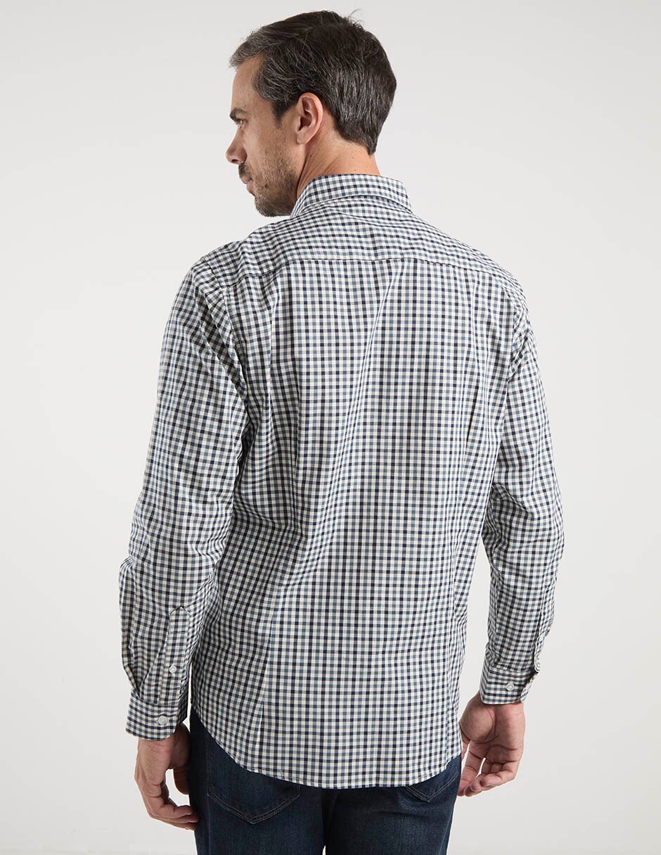 Camisa Dioro de algodón manga larga para hombre