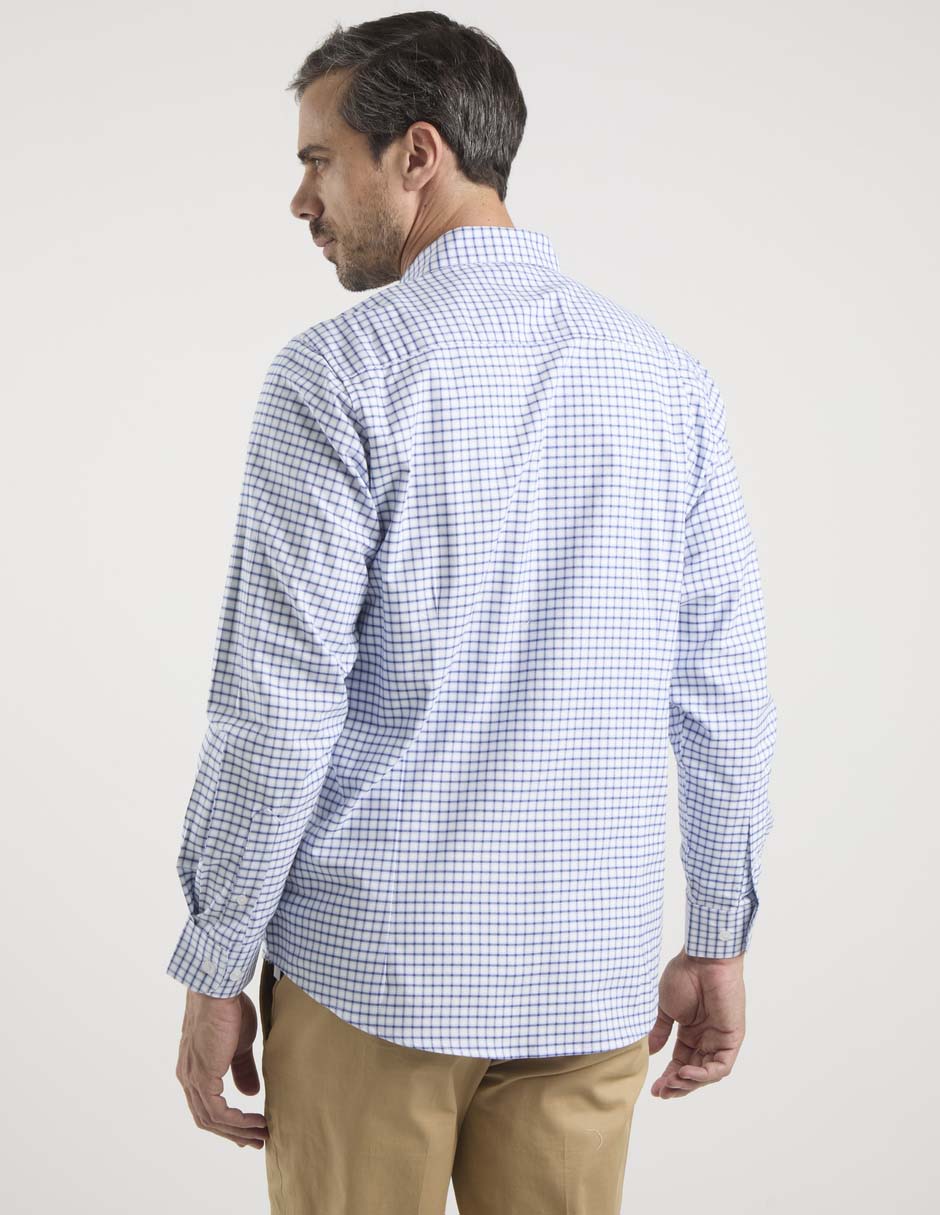 Camisa casual Dioro de algodón manga larga para hombre