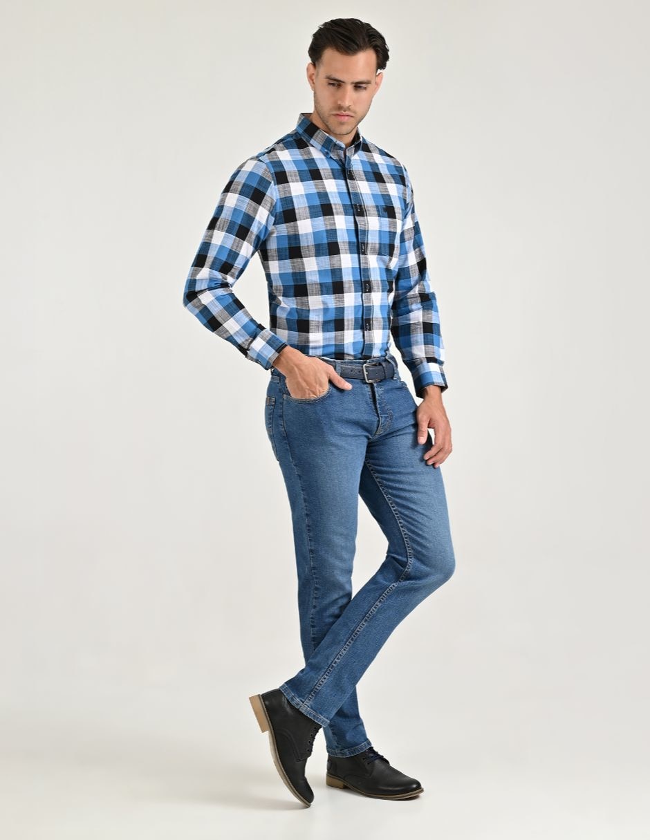 Jeans slim para hombre 4