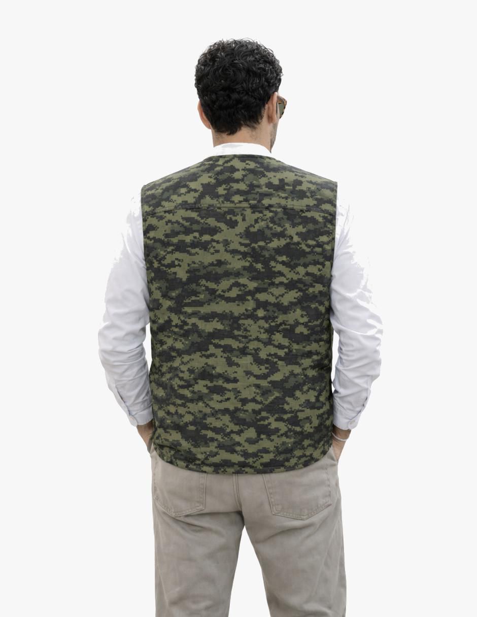 Chaleco Nyd con bolsillos para hombre